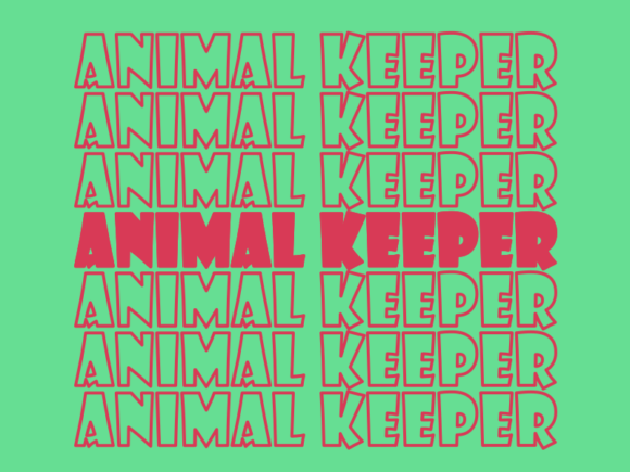 Animal Keeper SVG Cut File