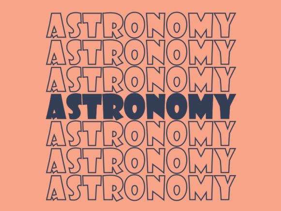 Astronomy SVG Cut File: Graphics for Print Templates