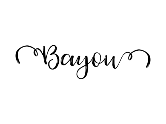 Bayou Lettering: Graphics & Print Templates