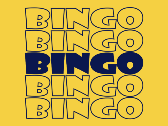 Bingo SVG Cut File: Graphics for Print Templates