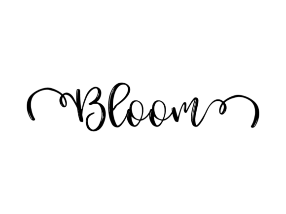 Bloom Lettering: Graphics & Print Templates for Handmade Brands