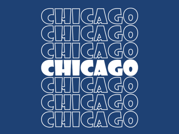 Chicago SVG Cut File: Graphics & Print Templates
