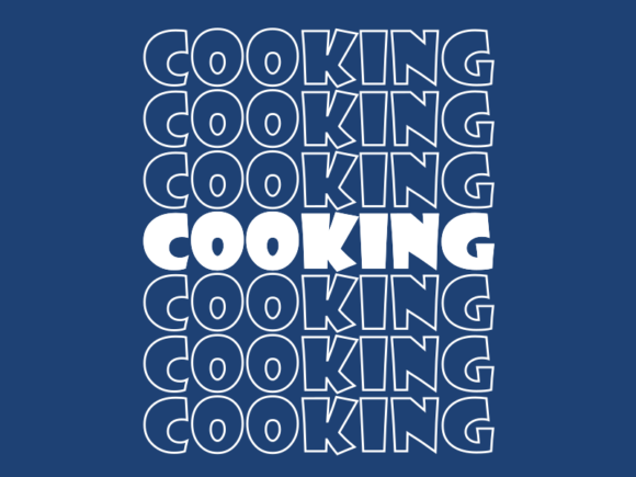 Cooking SVG Cut File: Graphics for Print Templates