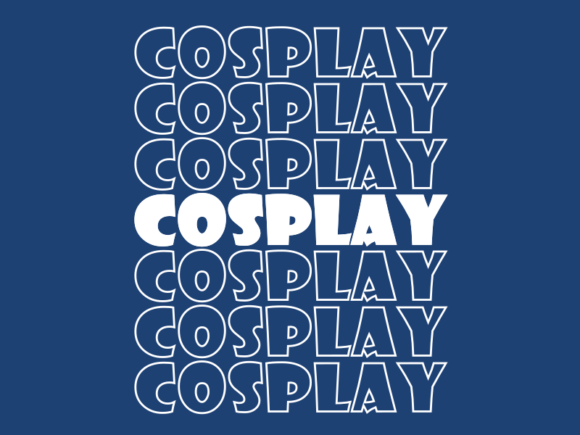 Cosplay SVG Cut File: Graphics for Print Templates