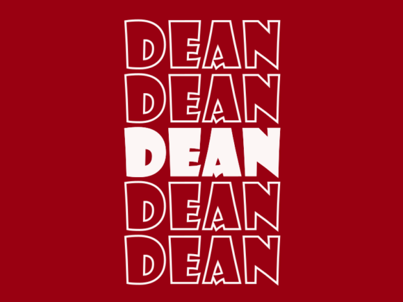 Dean Svg Cut File: Graphics & Print Templates