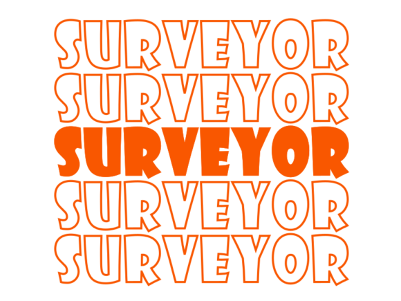 Surveyor SVG Cut File: Graphics for Print Templates