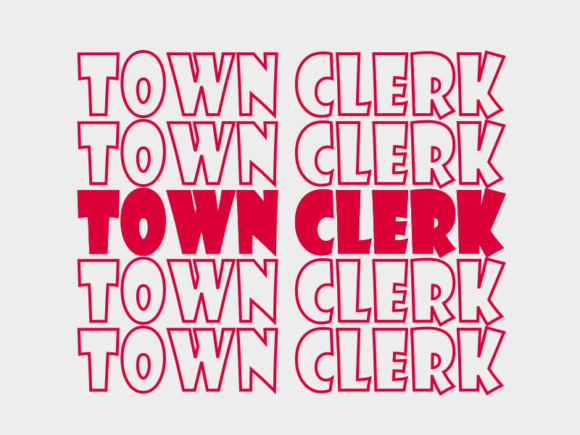 Town Clerk SVG Cut File: Graphics for Print Templates