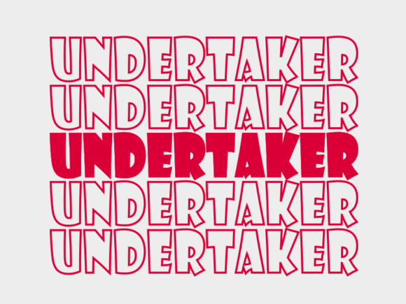 Undertaker SVG Cut File Review
