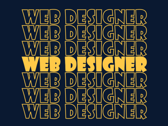 Web Designer SVG Cut File: Graphics for Print Templates