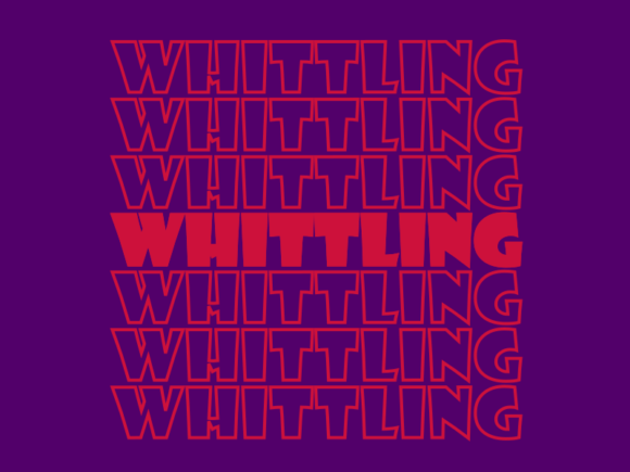 Whittling SVG Cut File: Graphics for Print Templates