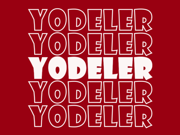 Yodeler SVG Cut File: Graphics & Print Templates